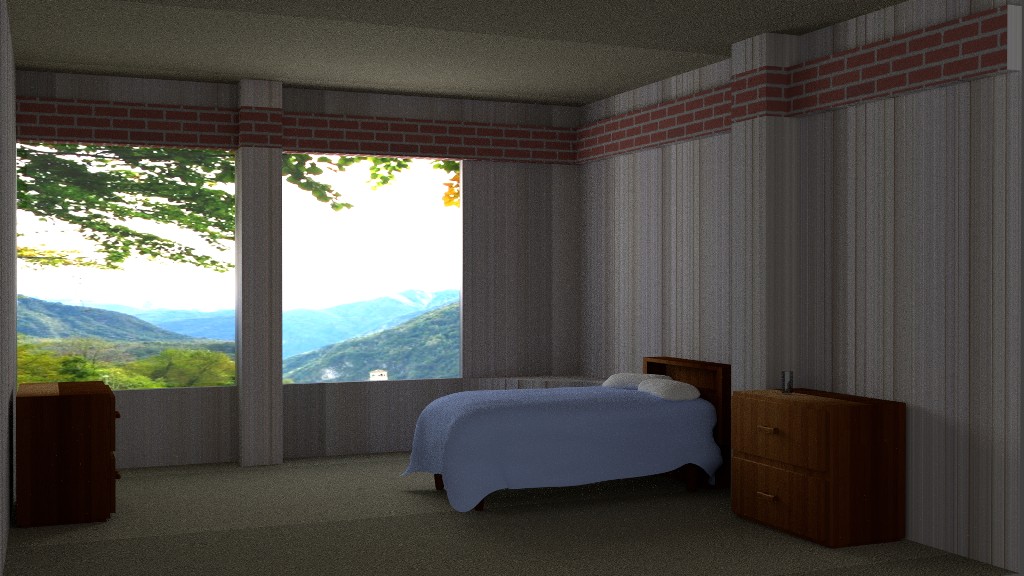 Bedroom in the mountain preview image 1
